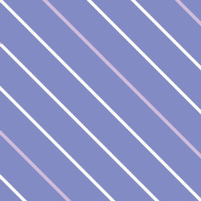 Purple Diagonal Stripes