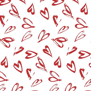 Hearts pattern