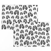 Cavalier King Charles Spaniel fabric