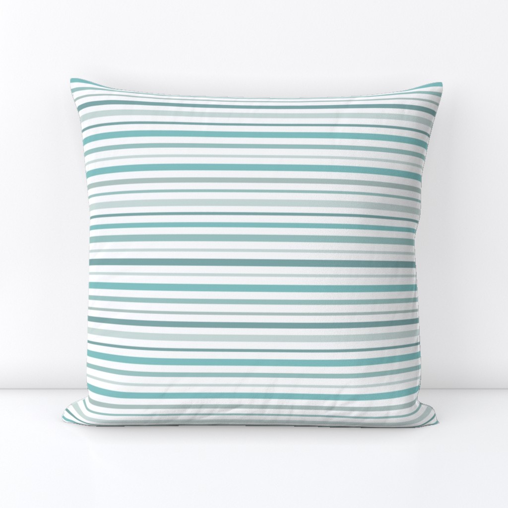 Nautical Stripes Blue White Even