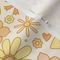 Sweet Retro 70s Floral Ditsy