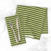 Green Cream Stripe