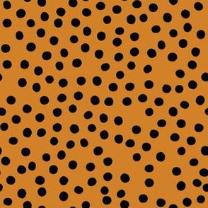 Pumpkin Black Polka-01