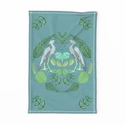 Heron Tea Towel