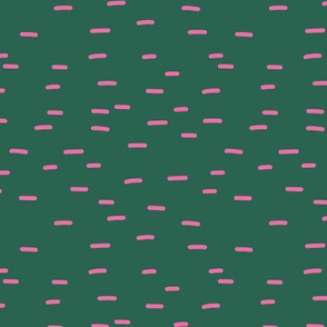 I see stripes abstract Scandinavian style lines and minimal strokes winter forest green pink