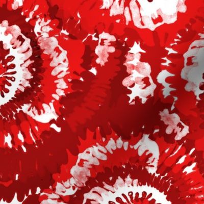 tie dye fabric -tie dye, hippie, hippy, trippy, trendy, dye, tie dyed fabric, tie dye swirl - red