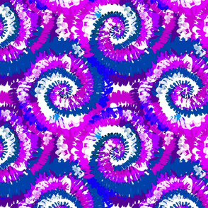 tie dye fabric -tie dye, hippie, hippy, trippy, trendy, dye, tie dyed fabric, tie dye swirl - purple and blue