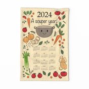 Souper 2024 tea towel