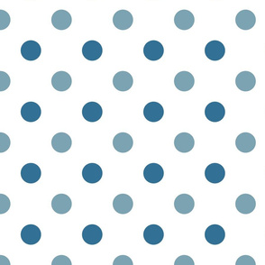 Polka Dots Blue