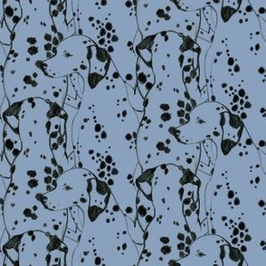 Dalmatians Light Dusty Blue Lt