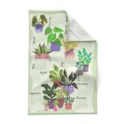 Home is where the Plants are 2024 Tea Towel -  year tea towel house plants indoor Plant lover