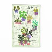 Home is where the Plants are 2024 Tea Towel -  year tea towel house plants indoor Plant lover