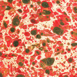 Marble Cells- Red Green White- Large Scale