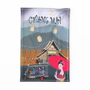 Chiang Mai Tea Towel