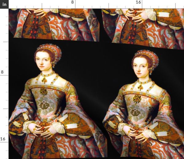 Queen Catherine Parr King Henry Viii Las Spoonflower