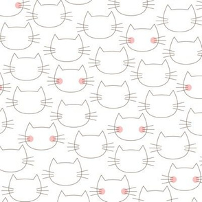 Blushing Kitties - Small