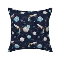 Blast off - navy - SMALL