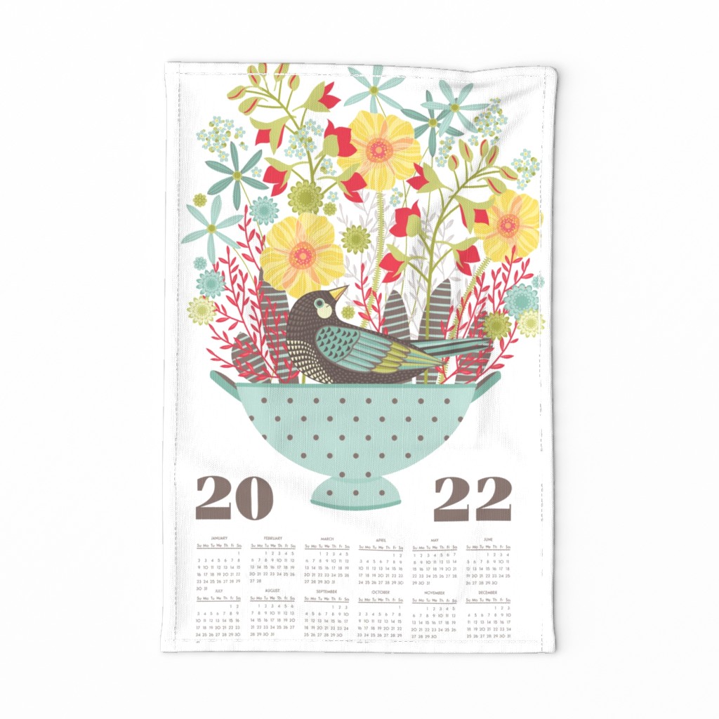 2022 floral calendar