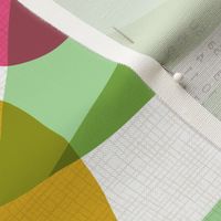 Papercut Veggies Multicolor Tea Towel Calendar 2024