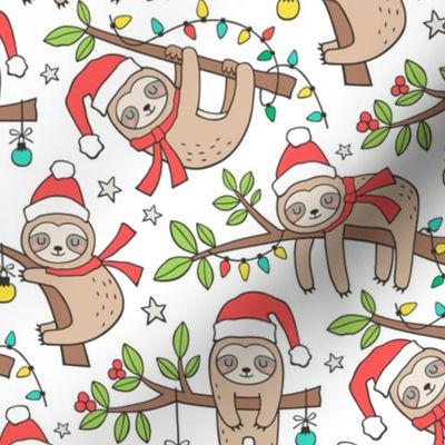 Christmas Holidays Winter Sloths