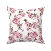 Deer Peony - white - small