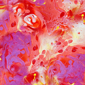 danzon no.2 fluid painting pattern