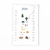 Seasons through the Year - 2020 Calendar