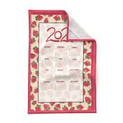 2024 Calendar How Sweet It Is ©Julee Wood - TO PRINT CORRECTLY choose FAT QUARTER in any fabric 54" or wider