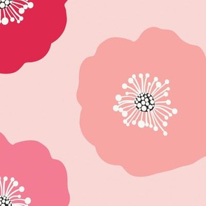 Akiko Poppies Floral Blush