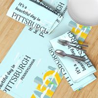 412 Pittsburgh Tea Towel