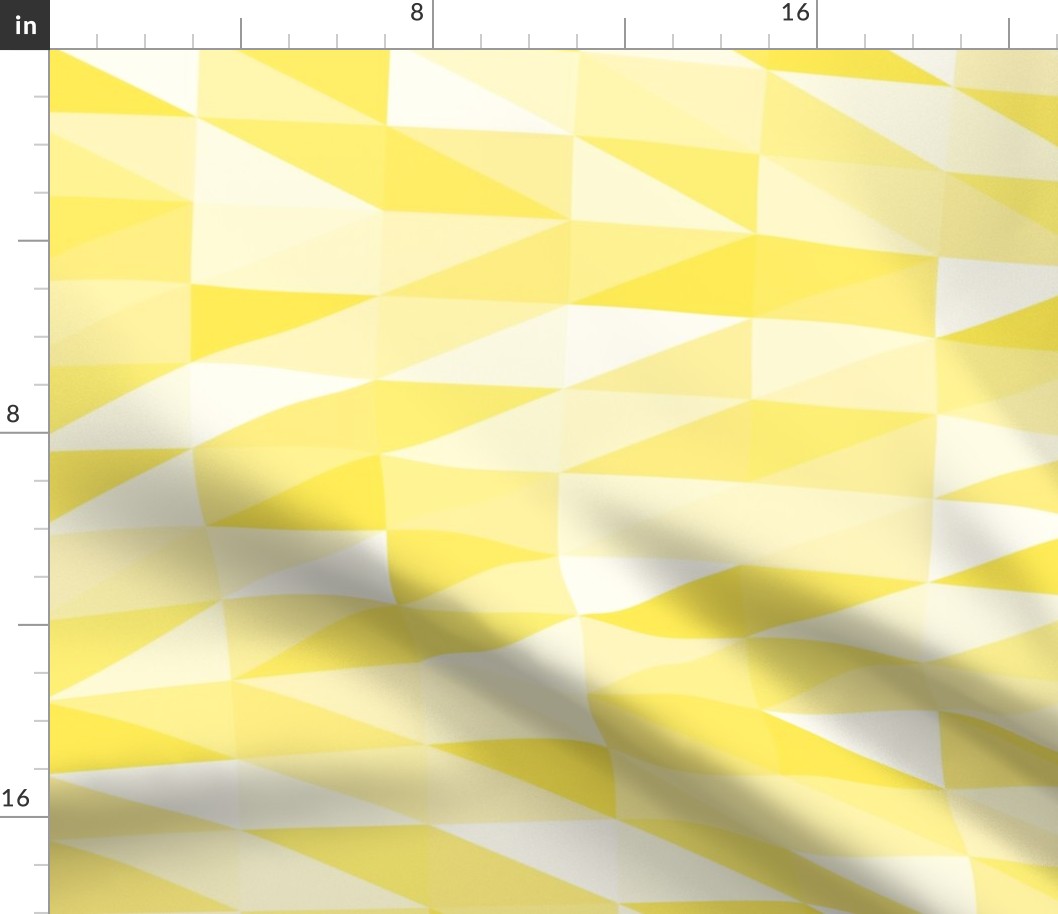 Messy yellow triangles texture