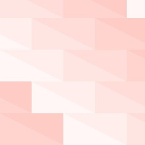 Pink stairs made with triangles