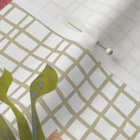 House Plants on Grid - Jumbo Size