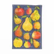 2020 Holiday Apple and Pear Calendar