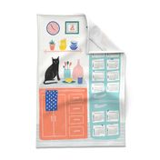 Hello 2021! Tea Towel