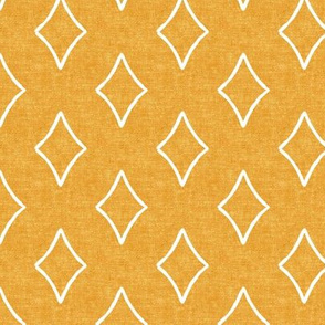 diamonds coordinate - woven yellow - focus - LAD19