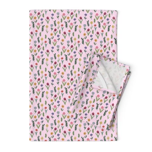 Fresh Spring Meadow - Powder Pink (small)