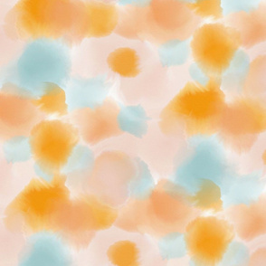 sunhine abstract watercolor texture medium scale