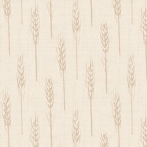 wheat - sand linen