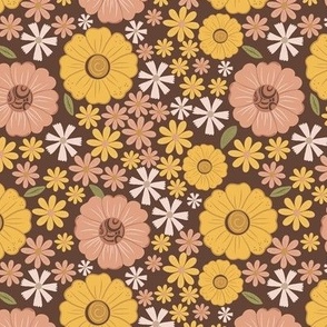 Vintage Retro Floral