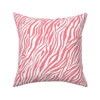 Zebra Pattern Pink Small Scale