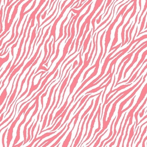 Pink Zebra Fabric, Wallpaper and Home Decor