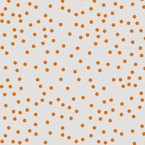 mustard gray fall dots