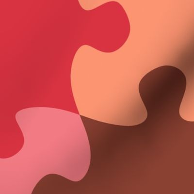 Puzzle (marsala palette)