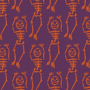 halloween skeletons