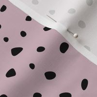 Little spots and speckles panther animal skin cheetah confetti abstract minimal dots winter mauve lilac