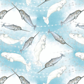 AL Narwhal And Beluga Whales