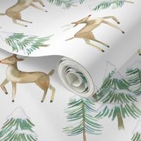 Woodland Reindeer // White