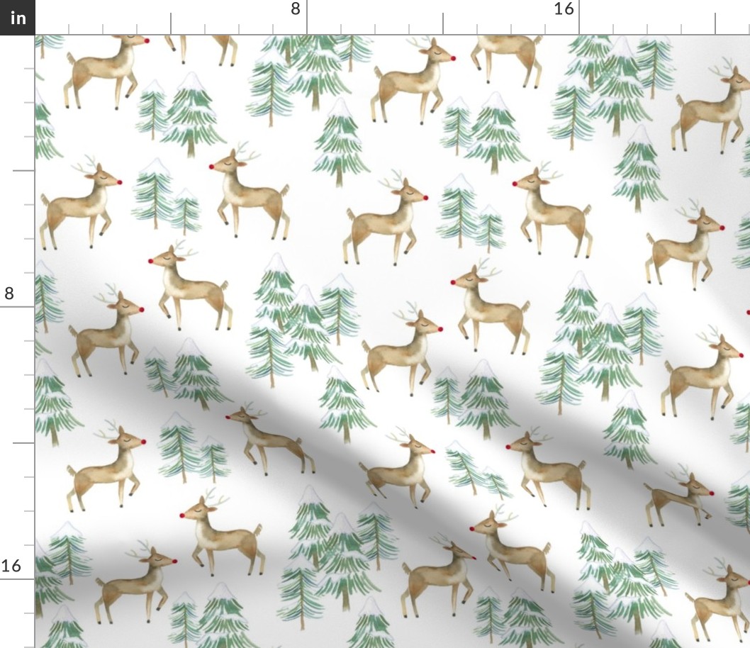 Woodland Reindeer // White