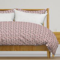 SMALL - musk ox fabric // arctic animal fabric canada alaska greenland - pastel pink